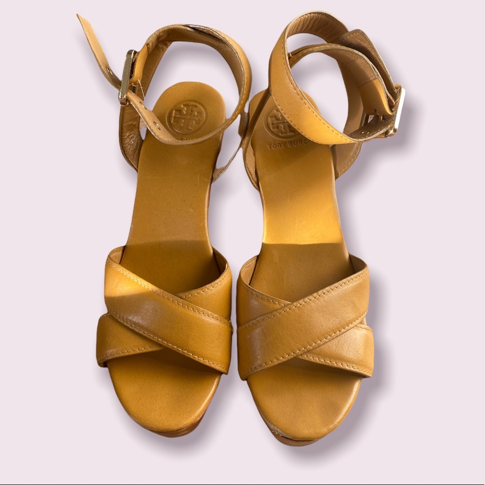 Tory Burch Almita Mid Wedge Sandals